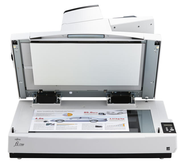 Fujitsu fi-7700 : Duplex A3 Document scanner with flatbed unit and