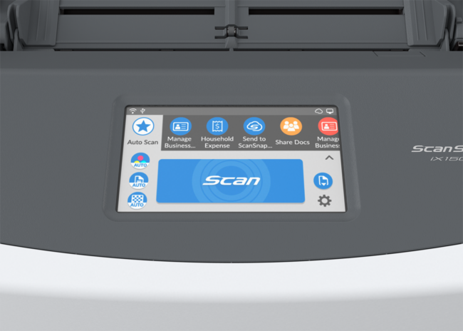Fujitsu ScanSnap iX1500 - Wi-Fi and duplex document scanner with Fujitsu ScanSnap iX1500 - Wi-Fi and duplex document scanner with