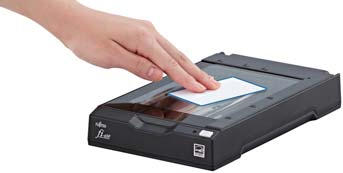 Fujitsu Fi 65f Flatbed Scanner For Passports Id Cards
