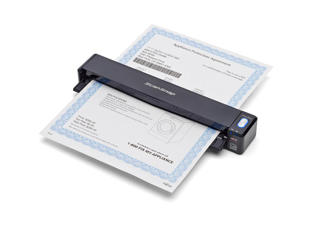 Fujitsu ScanSnap iX100 - Wi-Fi and autonomous document scanner