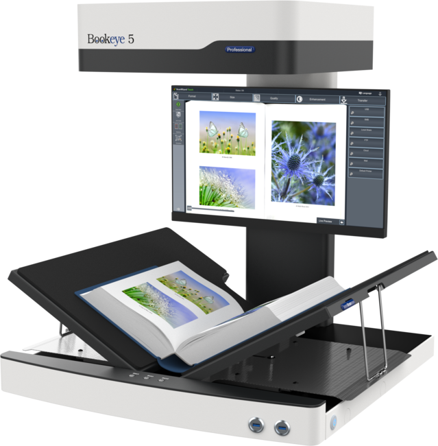 Image Access Bookeye 5 V2 book scanner A2 format Spigraph International