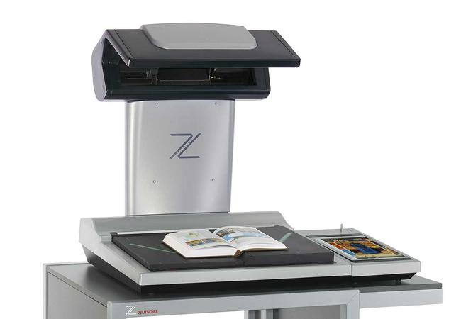 Chrome - Zeutschel - Format A2 Buchscanner - Spigraph International